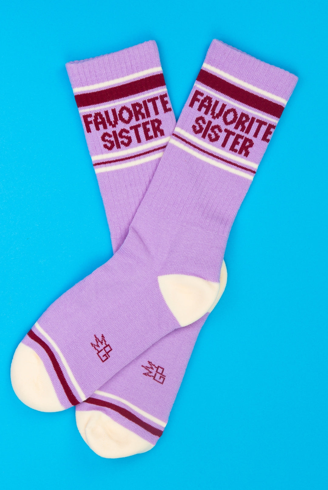 Favorite Sister Gym Crew Socks-Accessories-Vixen Collection, Day Spa and Women's Boutique Located in Seattle, Washington