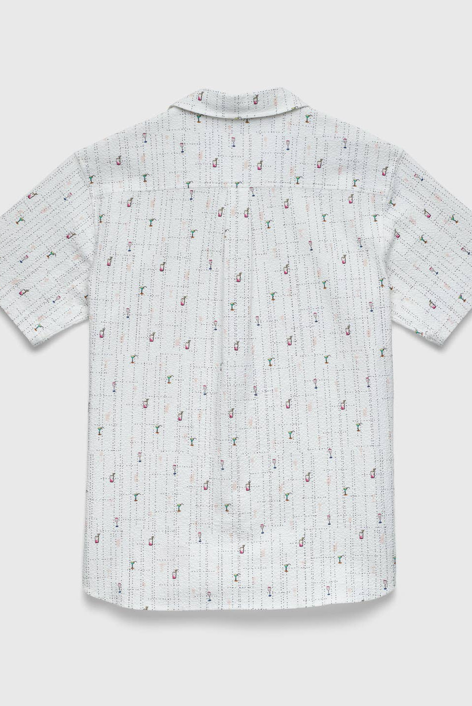 Joey Seersucker Cocktail Shirt-Men's Tops-Vixen Collection, Day Spa and Women's Boutique Located in Seattle, Washington