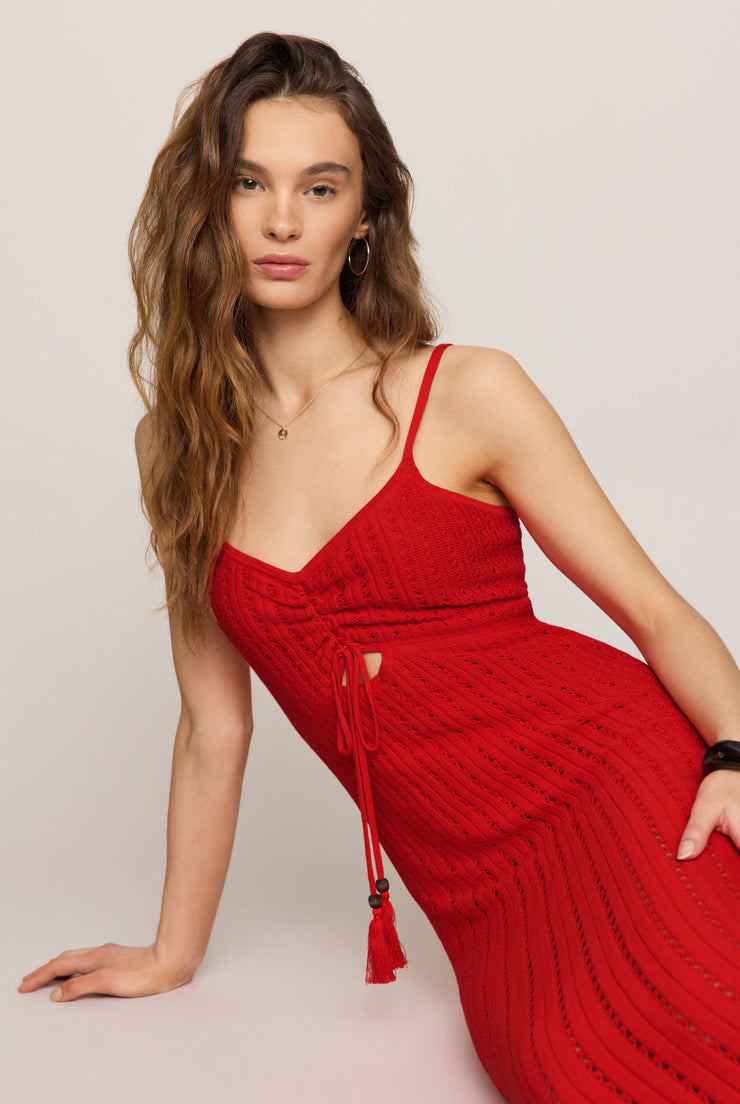 Sunda Crochet Maxi Dress-One Pieces-Vixen Collection, Day Spa and Women's Boutique Located in Seattle, Washington