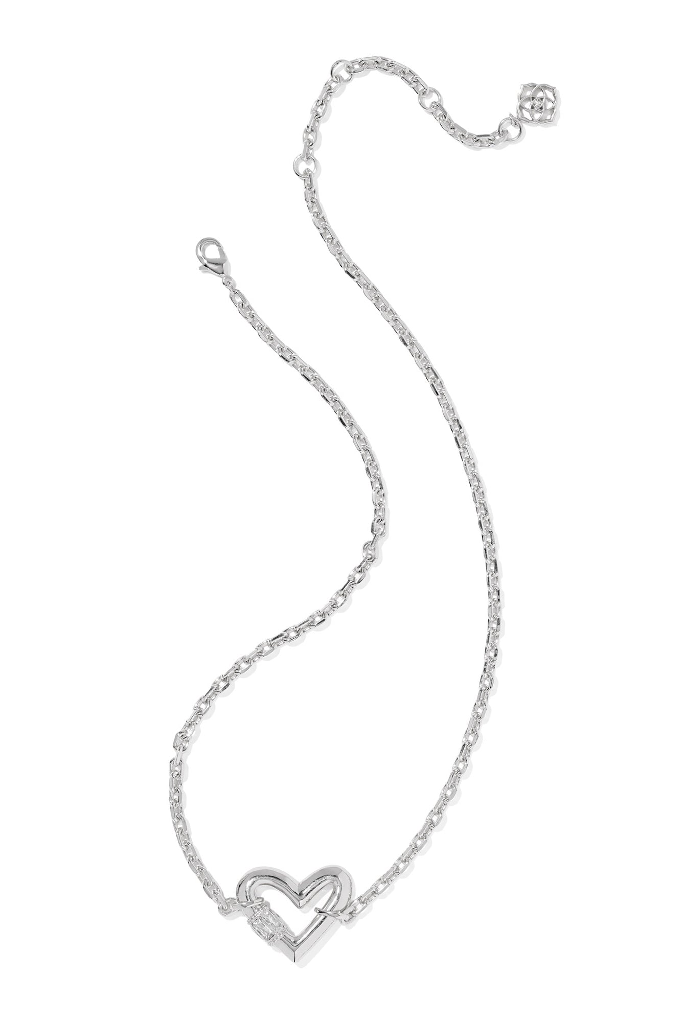 Emery Heart Short Pendant Necklace-Necklaces-Vixen Collection, Day Spa and Women's Boutique Located in Seattle, Washington