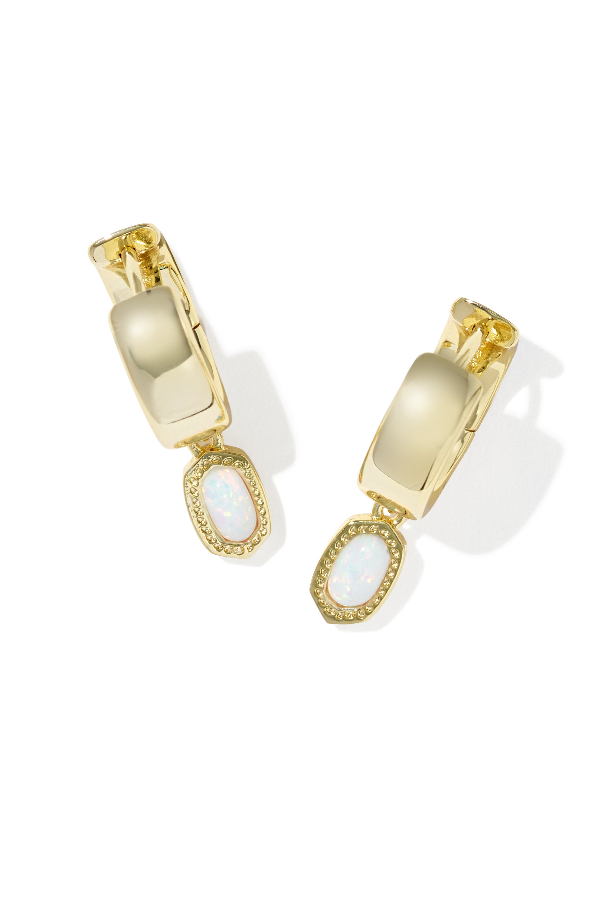 Mini Ellie Wide Huggie Earrings-Accessories-Vixen Collection, Day Spa and Women's Boutique Located in Seattle, Washington