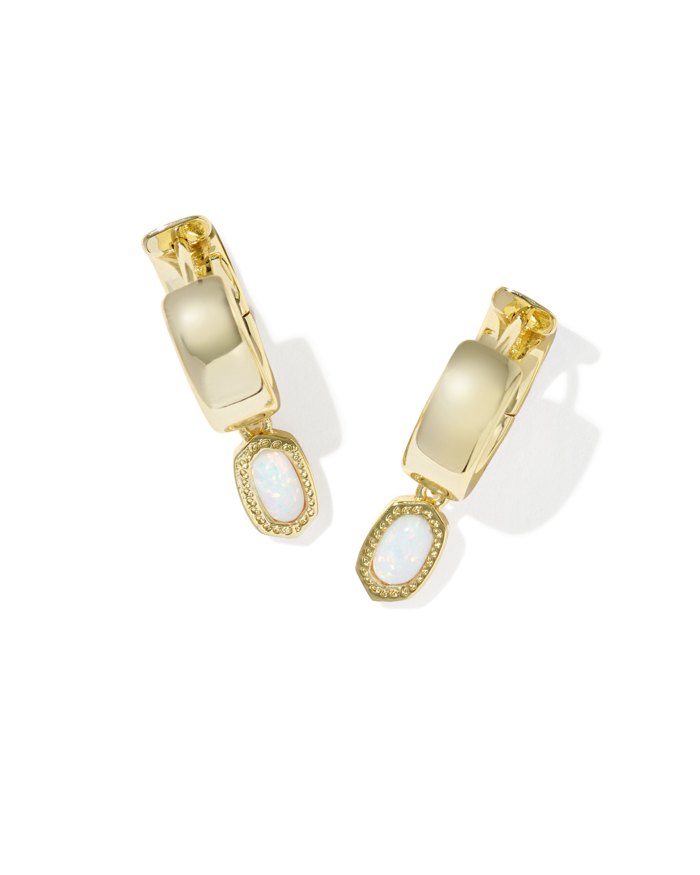 Mini Ellie Wide Huggie Earrings-Accessories-Vixen Collection, Day Spa and Women's Boutique Located in Seattle, Washington