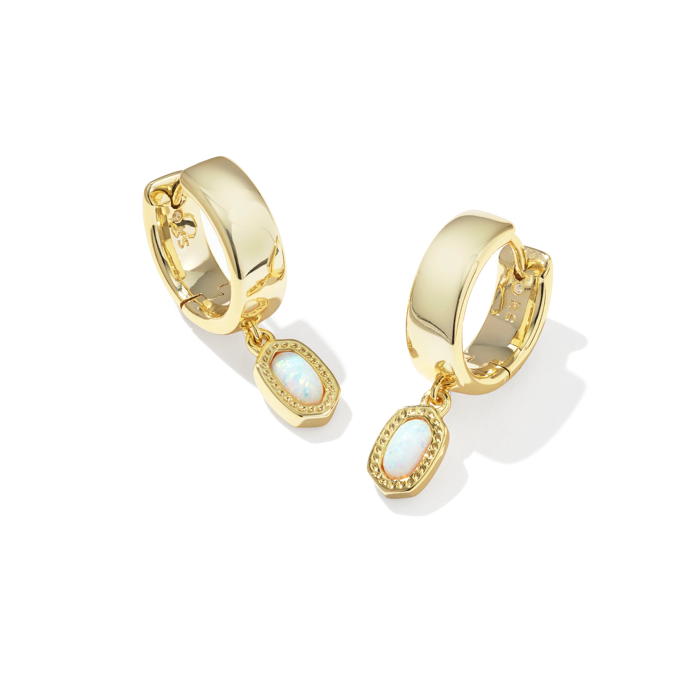 Mini Ellie Wide Huggie Earrings-Accessories-Vixen Collection, Day Spa and Women's Boutique Located in Seattle, Washington