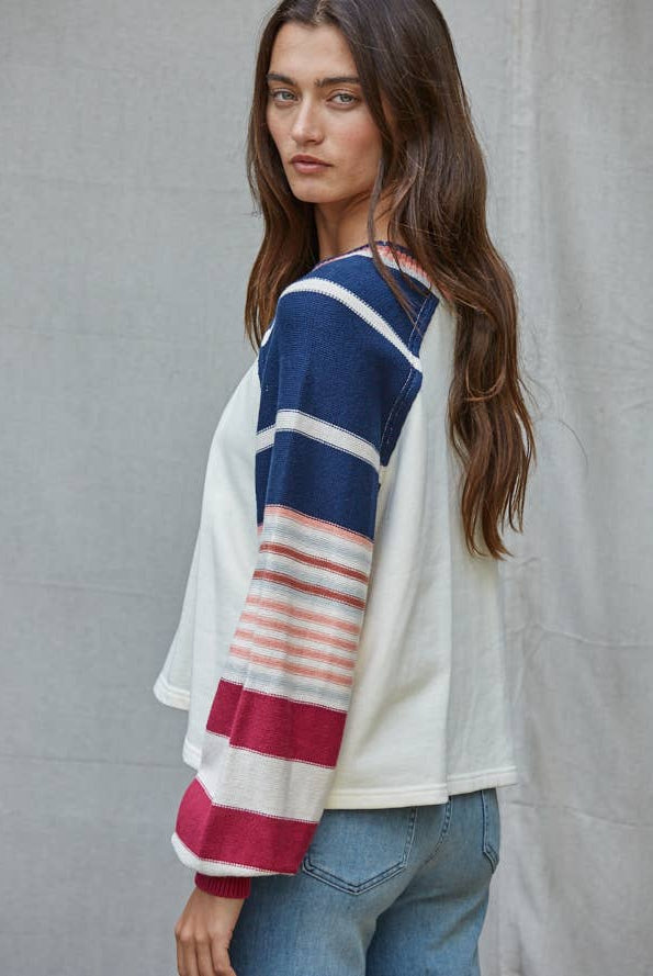 Popsicle Pullover-Tops-Vixen Collection, Day Spa and Women's Boutique Located in Seattle, Washington