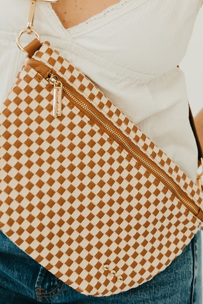 Westlyn Woven Bum Bag-Bags + Wallets-Vixen Collection, Day Spa and Women's Boutique Located in Seattle, Washington