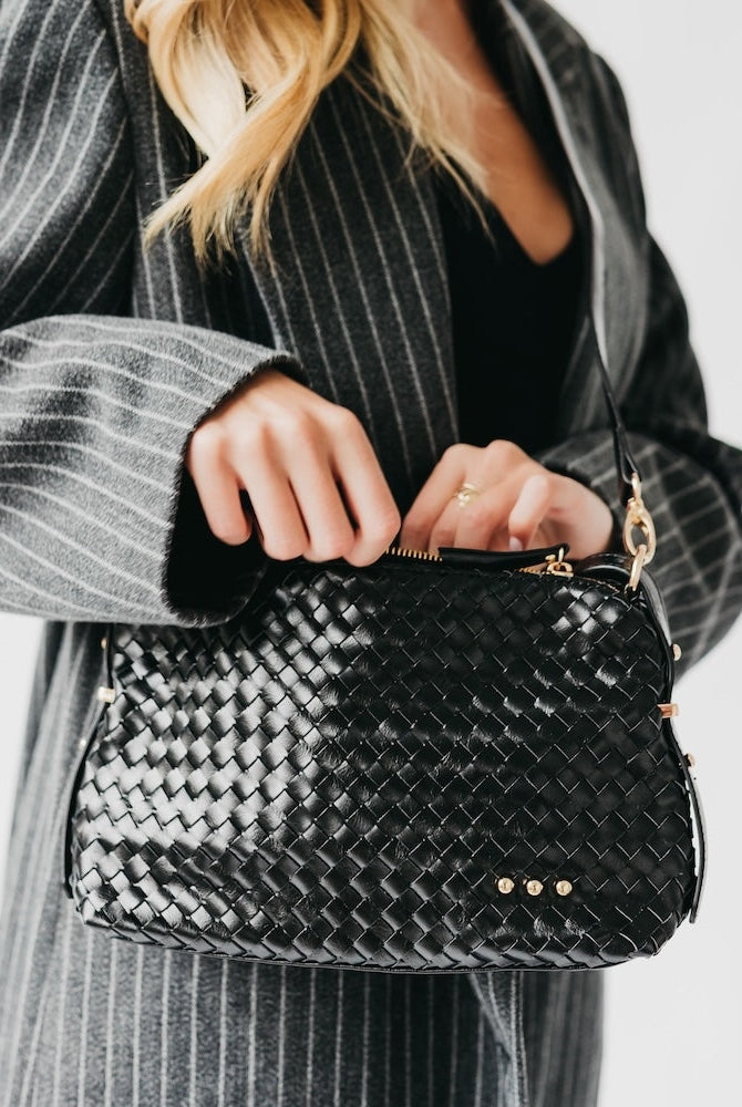 Harper Hobo Woven Shoulder Bag-Bags + Wallets-Vixen Collection, Day Spa and Women's Boutique Located in Seattle, Washington