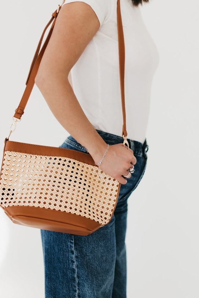 Bryce Woven Bucket Bag-Bags + Wallets-Vixen Collection, Day Spa and Women's Boutique Located in Seattle, Washington