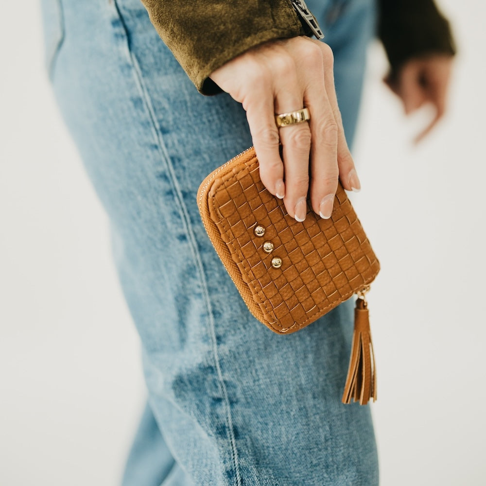 Wynona Woven Wallet-Bags + Wallets-Vixen Collection, Day Spa and Women's Boutique Located in Seattle, Washington
