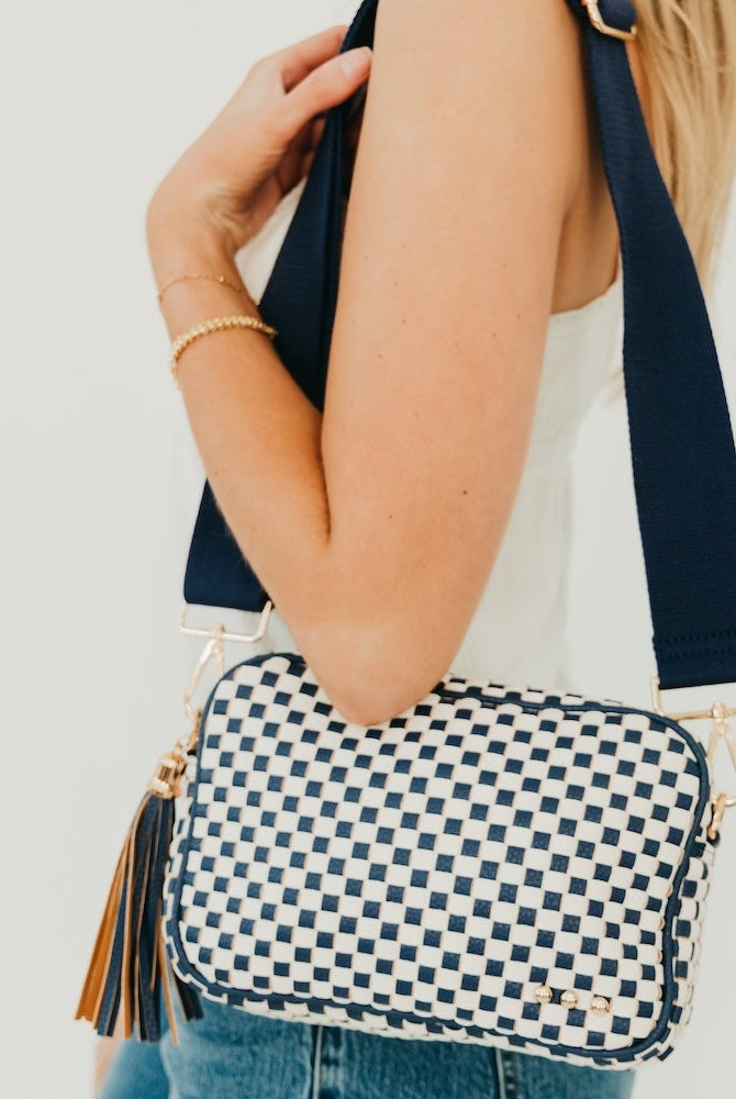 Woven Willow Camera Crossbody Bag-Bags + Wallets-Vixen Collection, Day Spa and Women's Boutique Located in Seattle, Washington