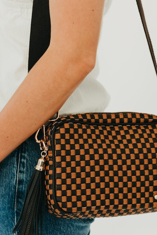 Woven Willow Camera Crossbody Bag-Bags + Wallets-Vixen Collection, Day Spa and Women's Boutique Located in Seattle, Washington