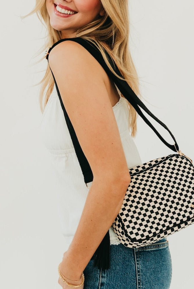 Woven Willow Camera Crossbody Bag-Bags + Wallets-Vixen Collection, Day Spa and Women's Boutique Located in Seattle, Washington