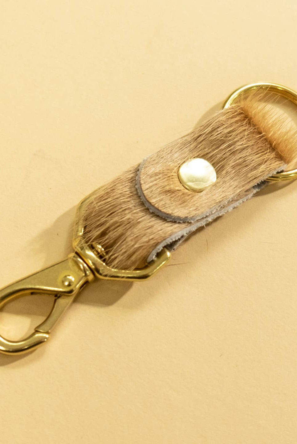 Cowhide & Leather Keychain-Keychains-Vixen Collection, Day Spa and Women's Boutique Located in Seattle, Washington
