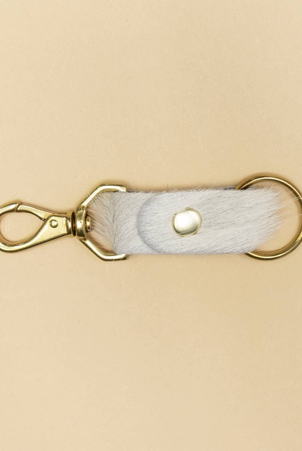 Cowhide & Leather Keychain-Keychains-Vixen Collection, Day Spa and Women's Boutique Located in Seattle, Washington