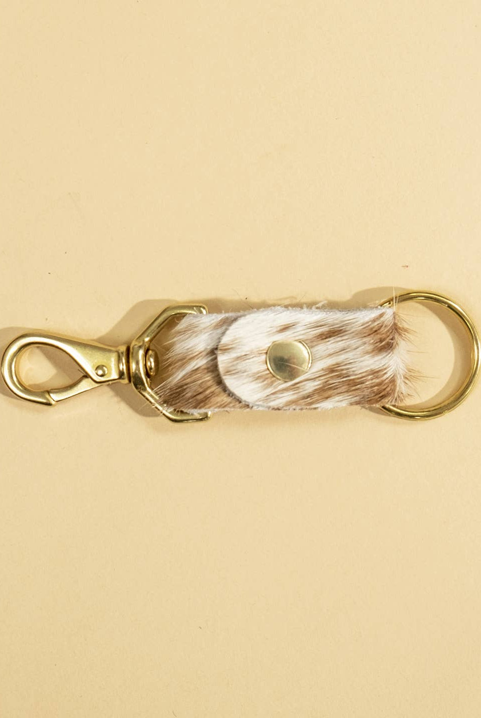 Cowhide & Leather Keychain-Keychains-Vixen Collection, Day Spa and Women's Boutique Located in Seattle, Washington