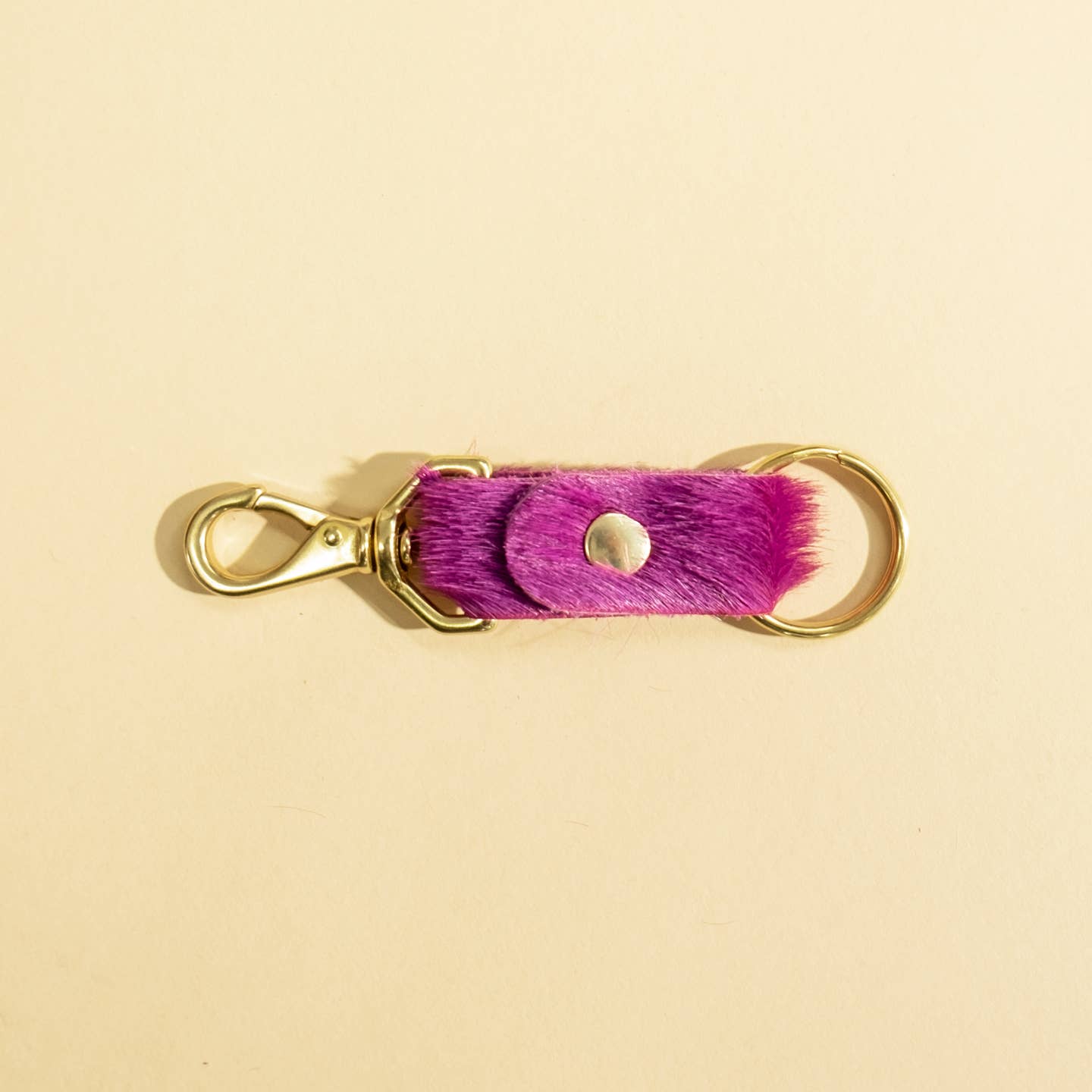 Cowhide & Leather Keychain-Keychains-Vixen Collection, Day Spa and Women's Boutique Located in Seattle, Washington