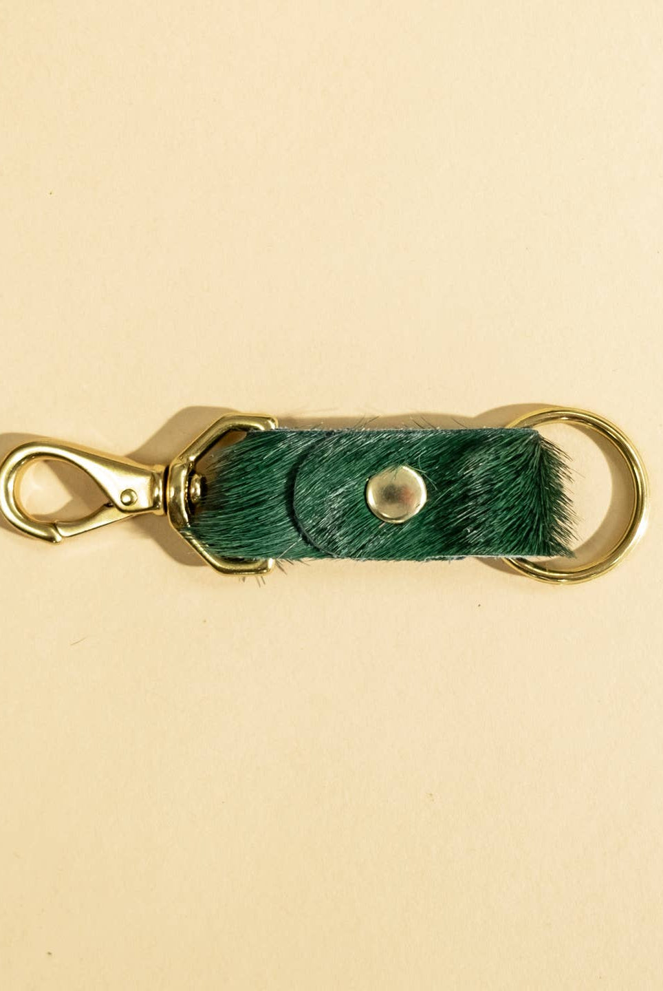 Cowhide & Leather Keychain-Keychains-Vixen Collection, Day Spa and Women's Boutique Located in Seattle, Washington