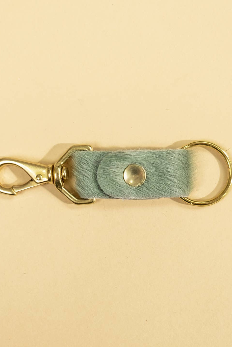 Cowhide & Leather Keychain-Keychains-Vixen Collection, Day Spa and Women's Boutique Located in Seattle, Washington