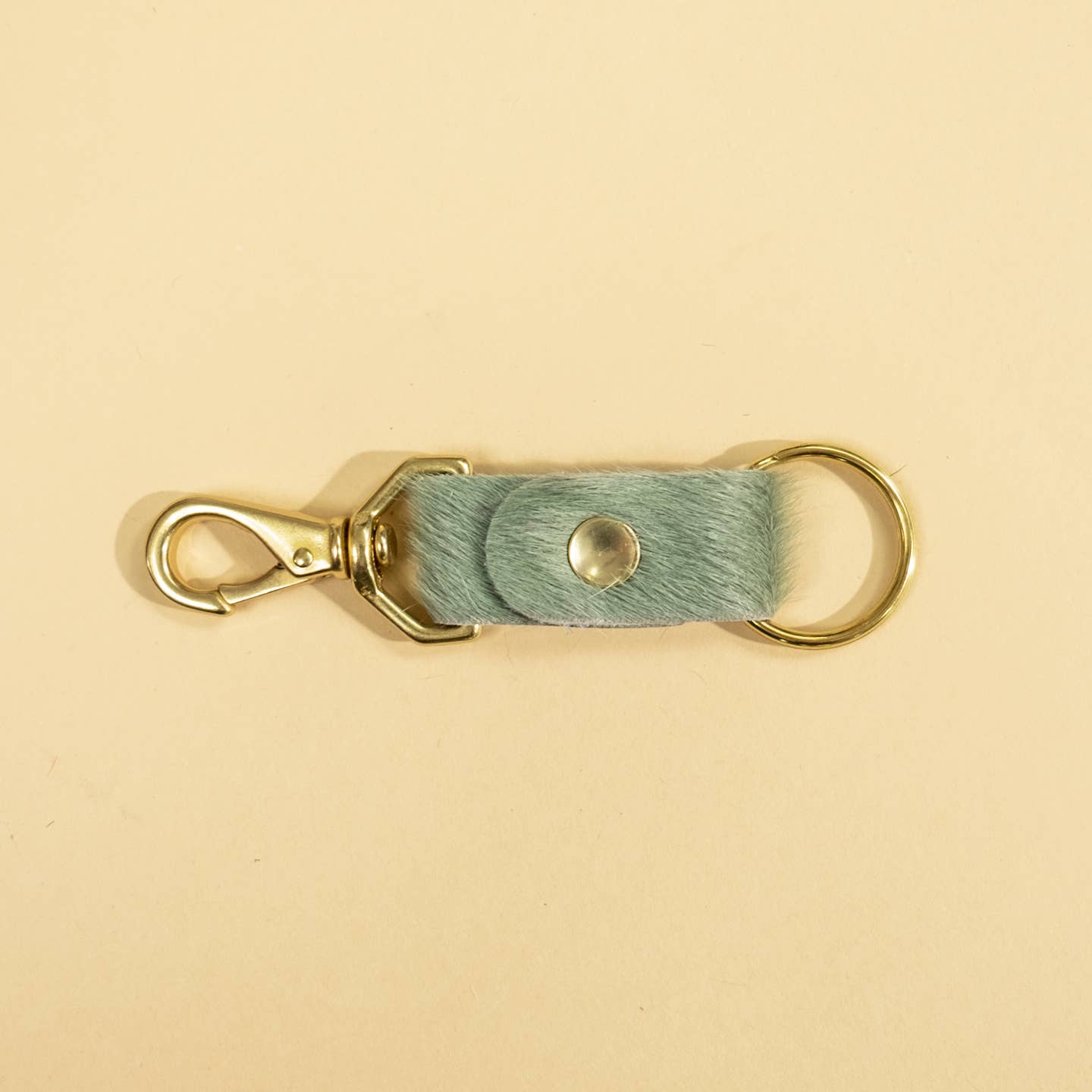 Cowhide & Leather Keychain-Keychains-Vixen Collection, Day Spa and Women's Boutique Located in Seattle, Washington