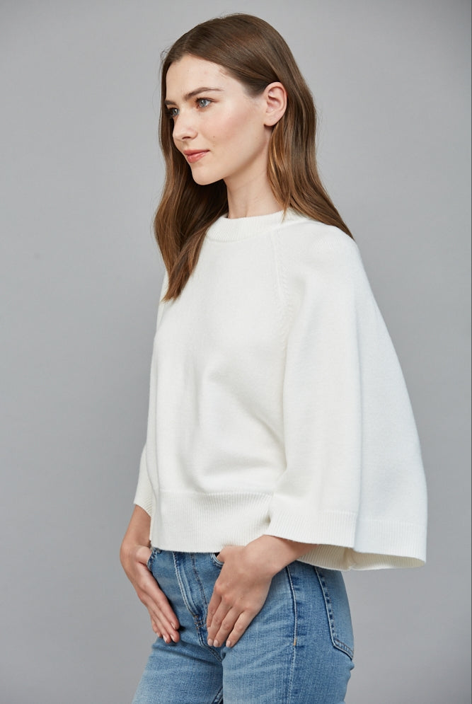 The Chantilly Wide Sleeve Sweater-Tops-Vixen Collection, Day Spa and Women's Boutique Located in Seattle, Washington