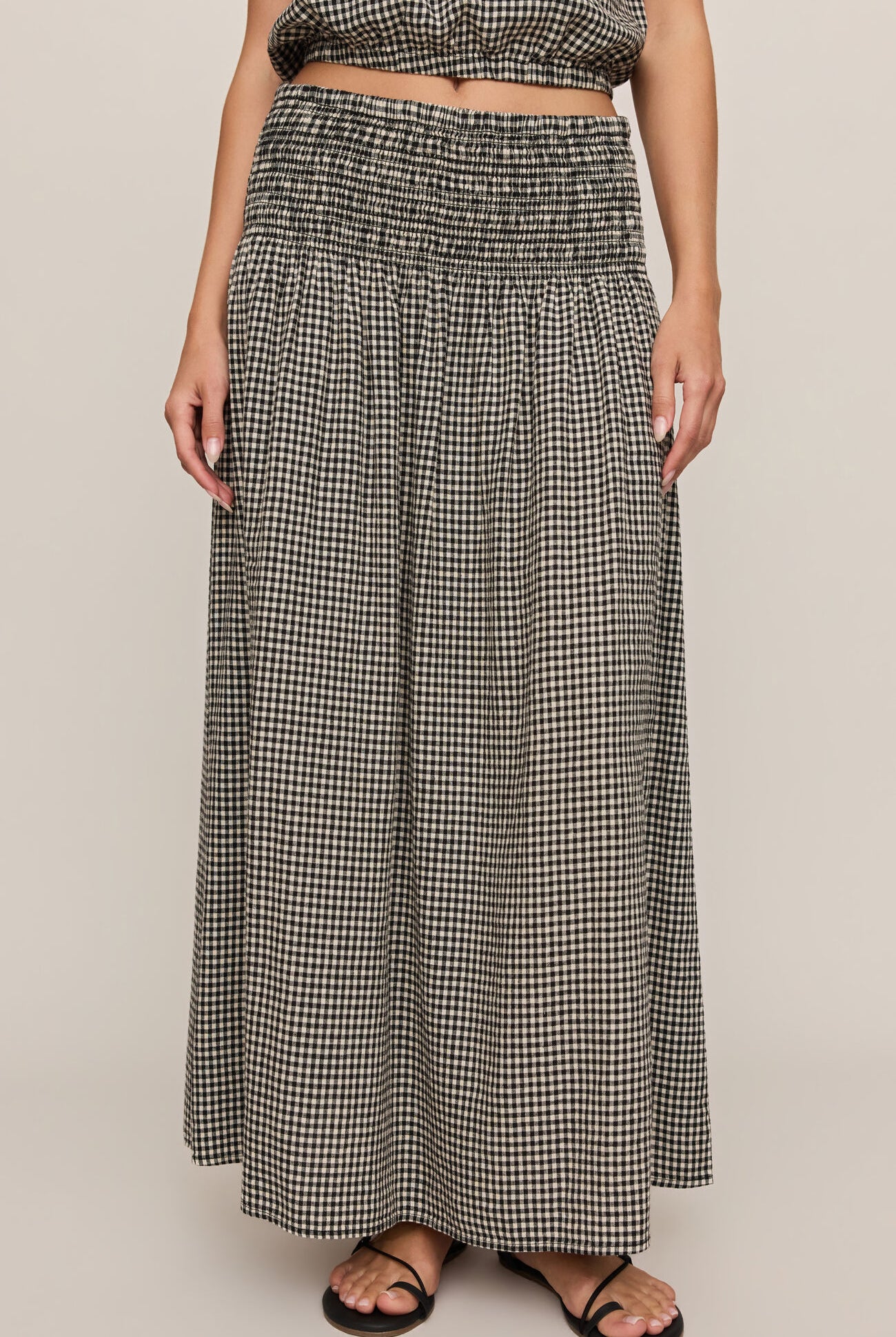 Brooke Gingham Skirt-Skirts-Vixen Collection, Day Spa and Women's Boutique Located in Seattle, Washington