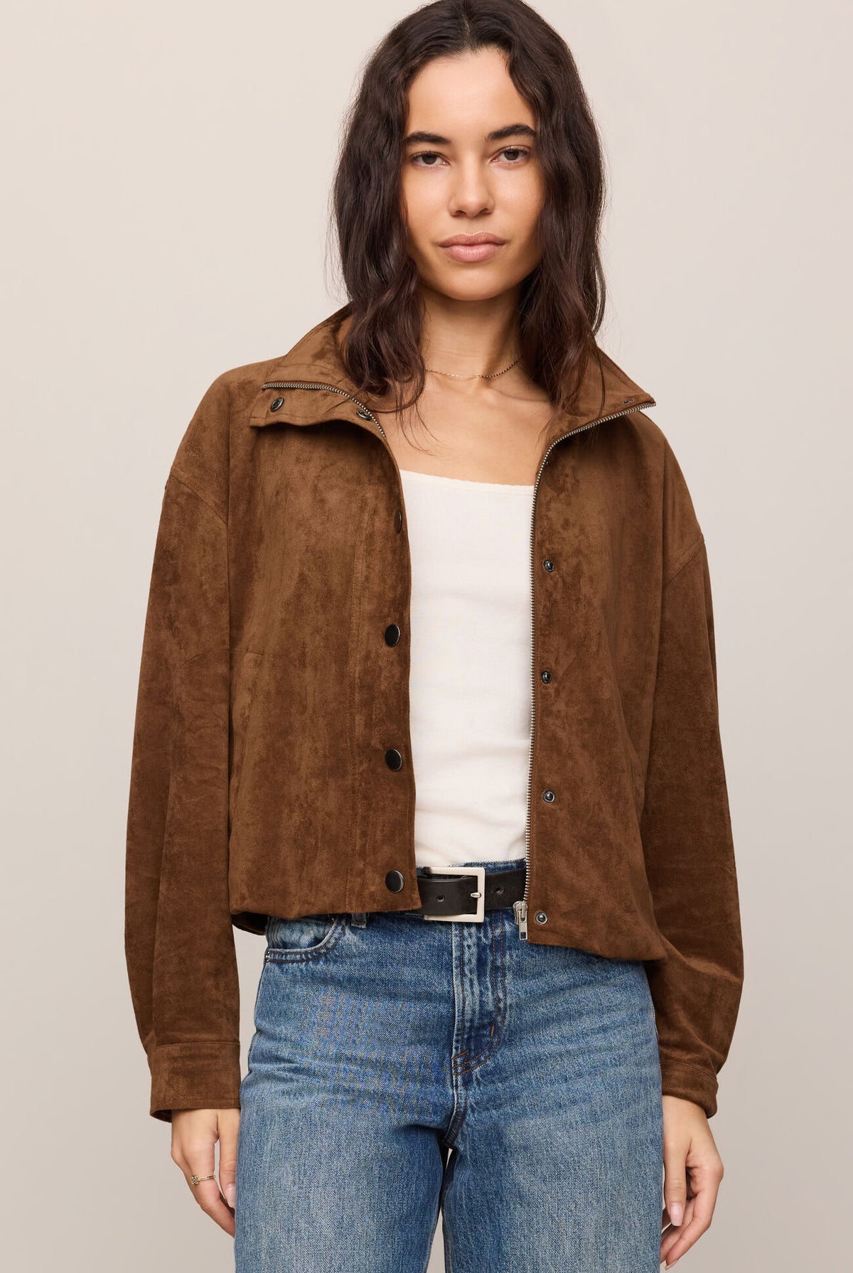 Corin Bubble Hem Jacket-Outerwear-Vixen Collection, Day Spa and Women's Boutique Located in Seattle, Washington