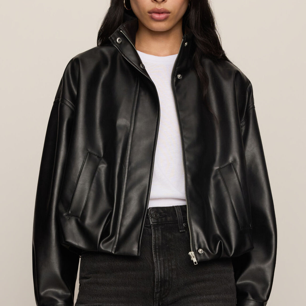 Corin Bubble Hem Jacket-Outerwear-Vixen Collection, Day Spa and Women's Boutique Located in Seattle, Washington