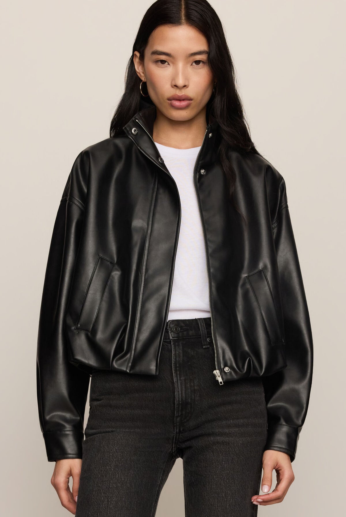 Corin Bubble Hem Jacket-Outerwear-Vixen Collection, Day Spa and Women's Boutique Located in Seattle, Washington