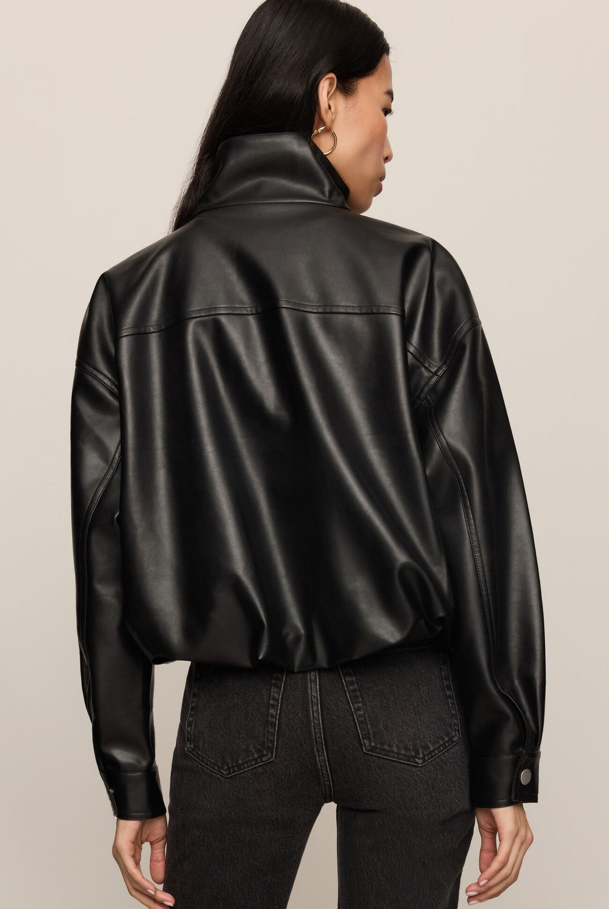 Corin Bubble Hem Jacket-Outerwear-Vixen Collection, Day Spa and Women's Boutique Located in Seattle, Washington