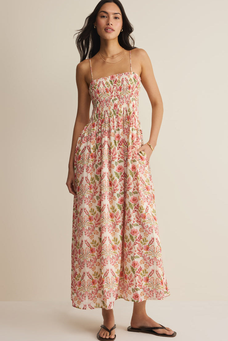 Cornelia Ami Floral Maxi Dress-One Pieces-Vixen Collection, Day Spa and Women's Boutique Located in Seattle, Washington