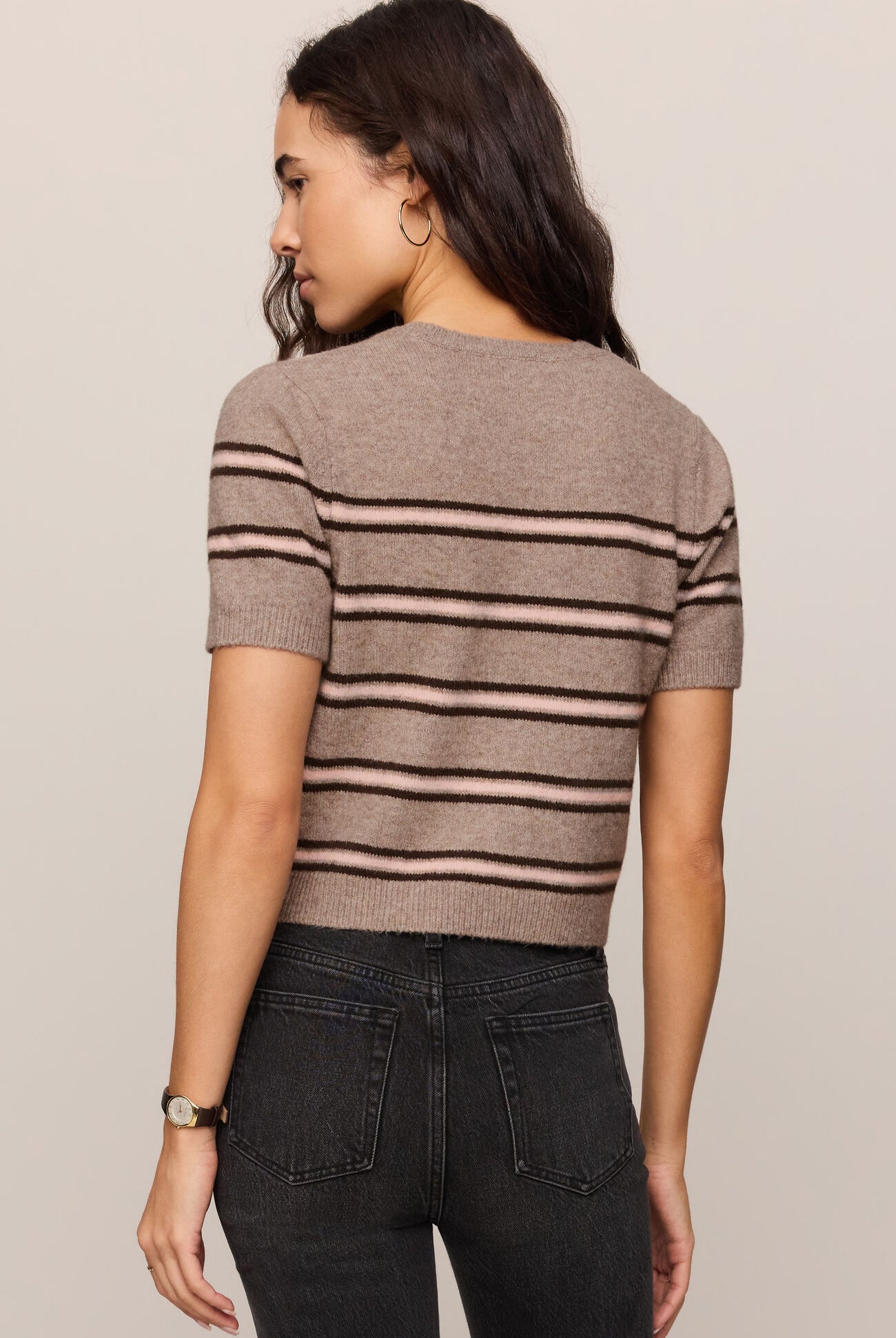 Gatewood Stripe Sweater-Sweaters-Vixen Collection, Day Spa and Women's Boutique Located in Seattle, Washington