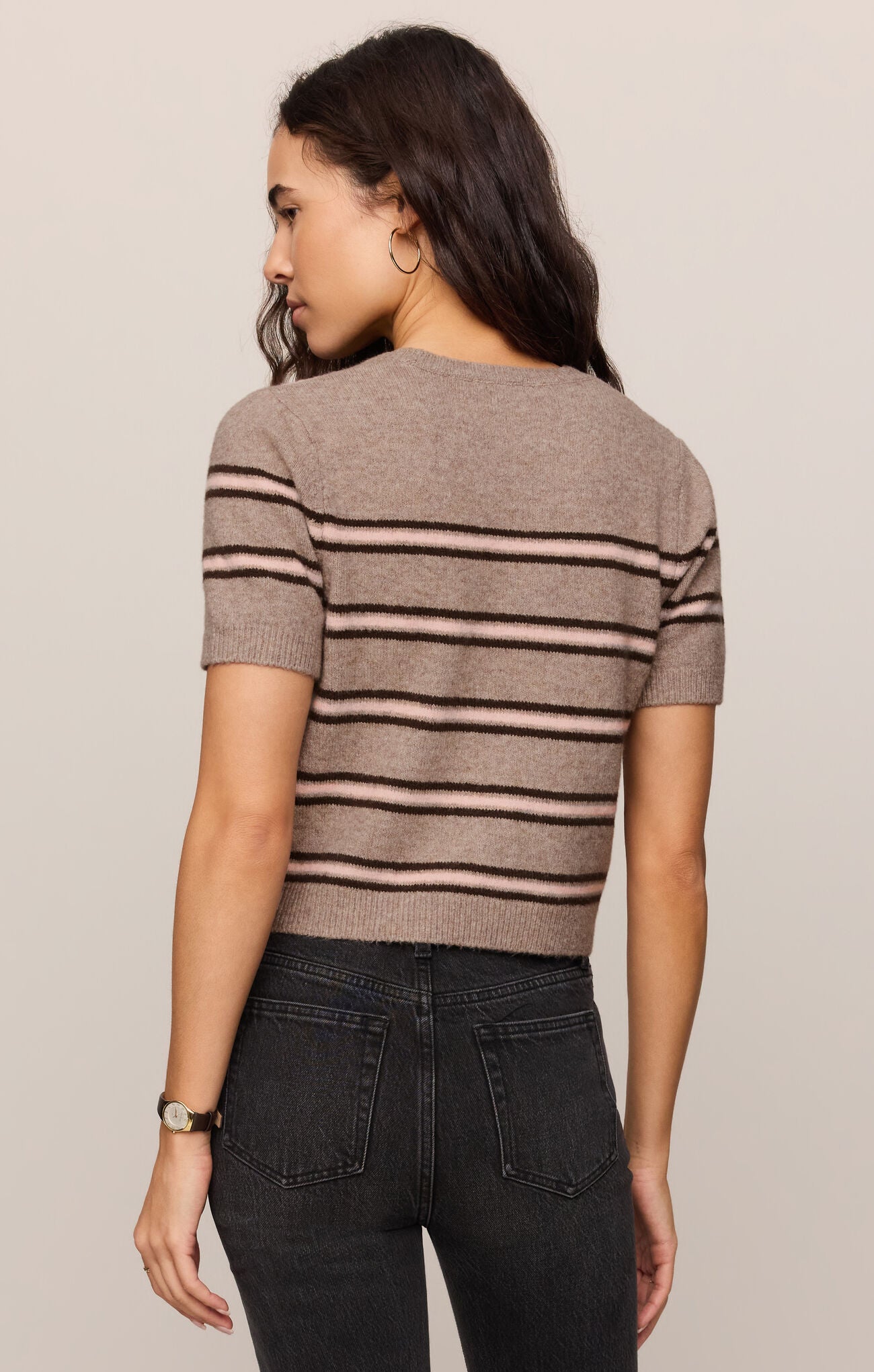 Gatewood Stripe Sweater-Sweaters-Vixen Collection, Day Spa and Women's Boutique Located in Seattle, Washington