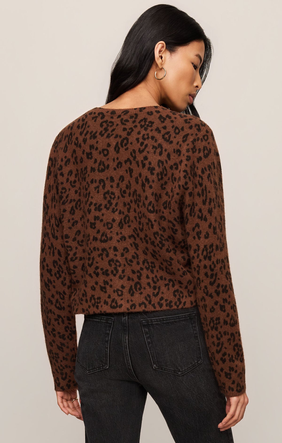 Medina Leopard Cardigan-Tops-Vixen Collection, Day Spa and Women's Boutique Located in Seattle, Washington