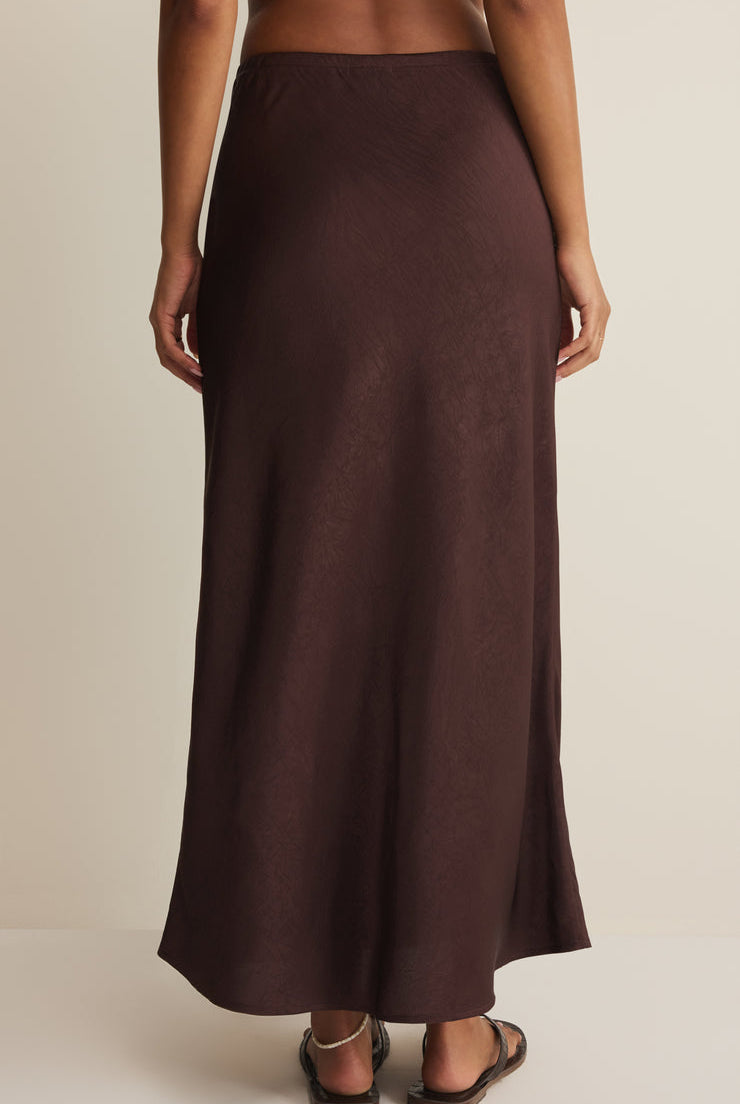 Viva Satin Midi Skirt-Bottoms-Vixen Collection, Day Spa and Women's Boutique Located in Seattle, Washington