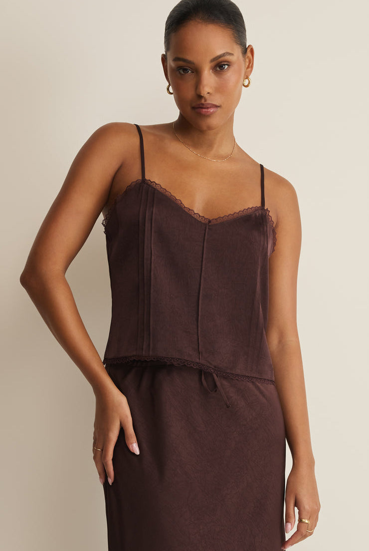 Viva Satin Tank-Tops-Vixen Collection, Day Spa and Women's Boutique Located in Seattle, Washington