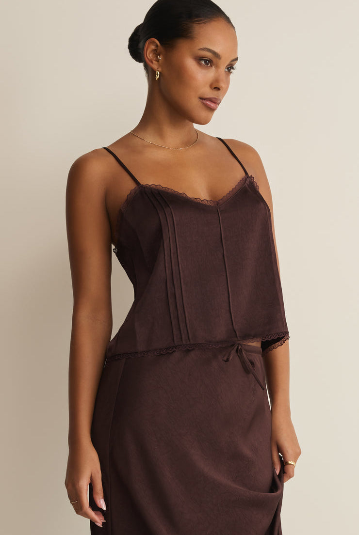 Viva Satin Tank-Tops-Vixen Collection, Day Spa and Women's Boutique Located in Seattle, Washington