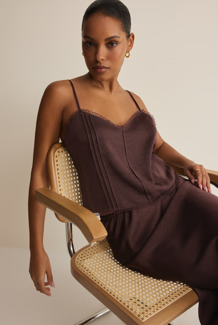 Viva Satin Tank-Tops-Vixen Collection, Day Spa and Women's Boutique Located in Seattle, Washington
