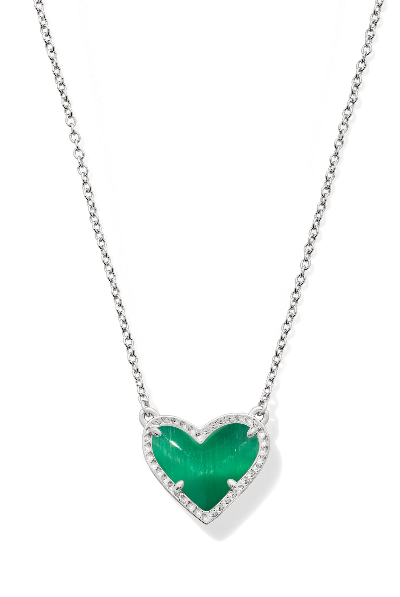 Ari Heart Pendant Necklace-Necklaces-Vixen Collection, Day Spa and Women's Boutique Located in Seattle, Washington