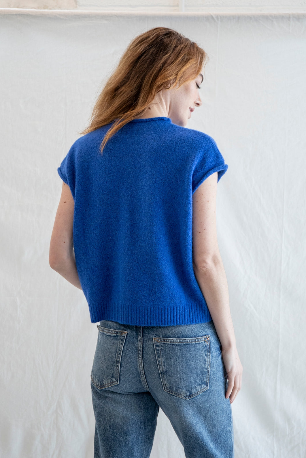 Sleeveless Piper Cardigan-Sweaters-Vixen Collection, Day Spa and Women's Boutique Located in Seattle, Washington