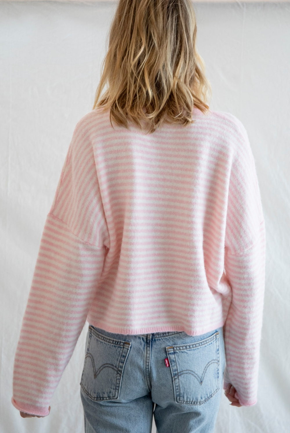 THE Striped Cardigan-Sweaters-Vixen Collection, Day Spa and Women's Boutique Located in Seattle, Washington