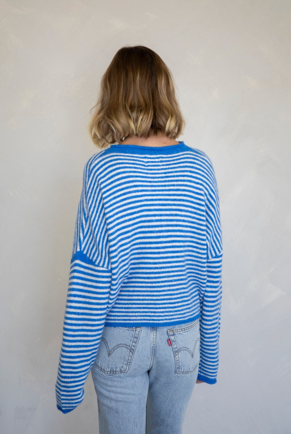 THE Striped Cardigan-Sweaters-Vixen Collection, Day Spa and Women's Boutique Located in Seattle, Washington
