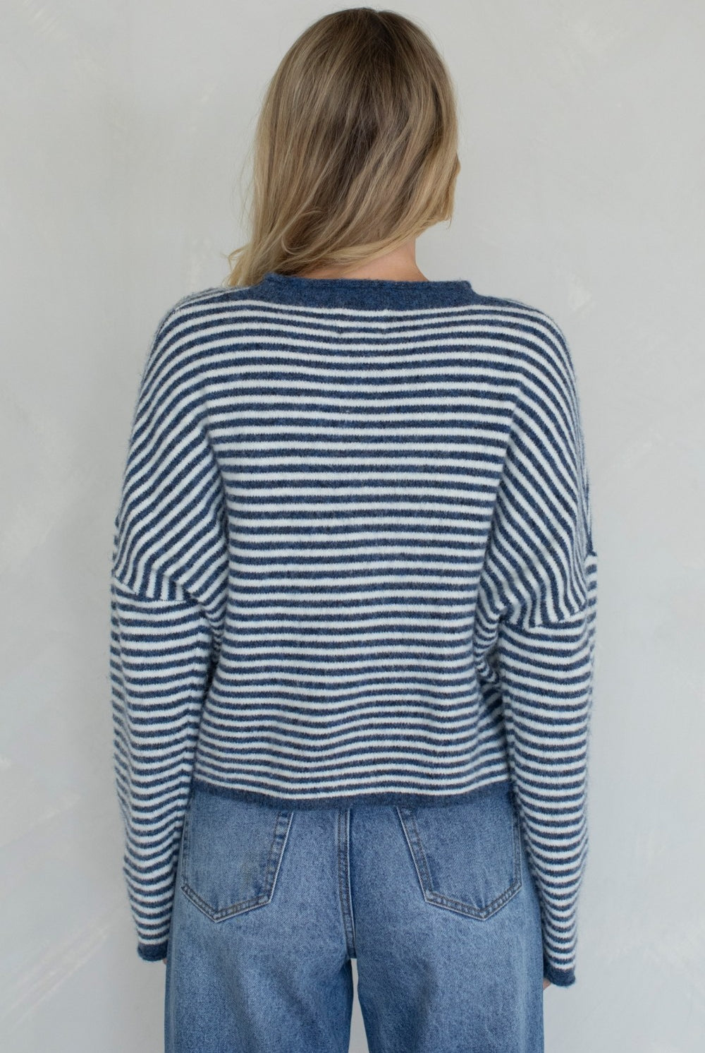 THE Striped Cardigan-Sweaters-Vixen Collection, Day Spa and Women's Boutique Located in Seattle, Washington
