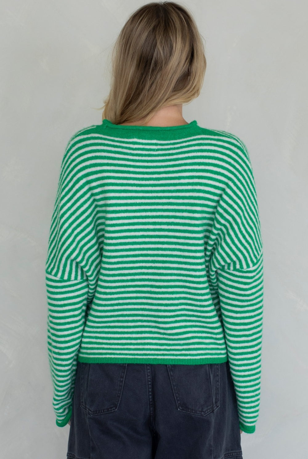 THE Striped Cardigan-Sweaters-Vixen Collection, Day Spa and Women's Boutique Located in Seattle, Washington