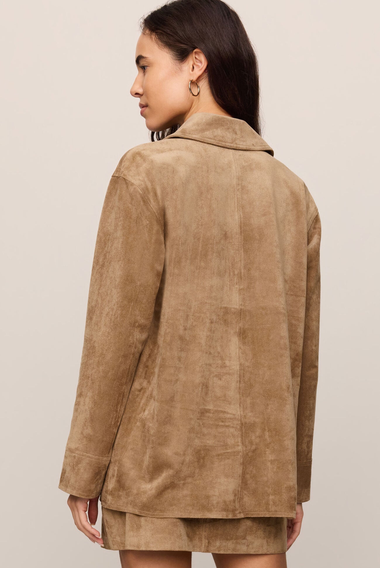 Decker Suede Chore Jacket-Jackets-Vixen Collection, Day Spa and Women's Boutique Located in Seattle, Washington