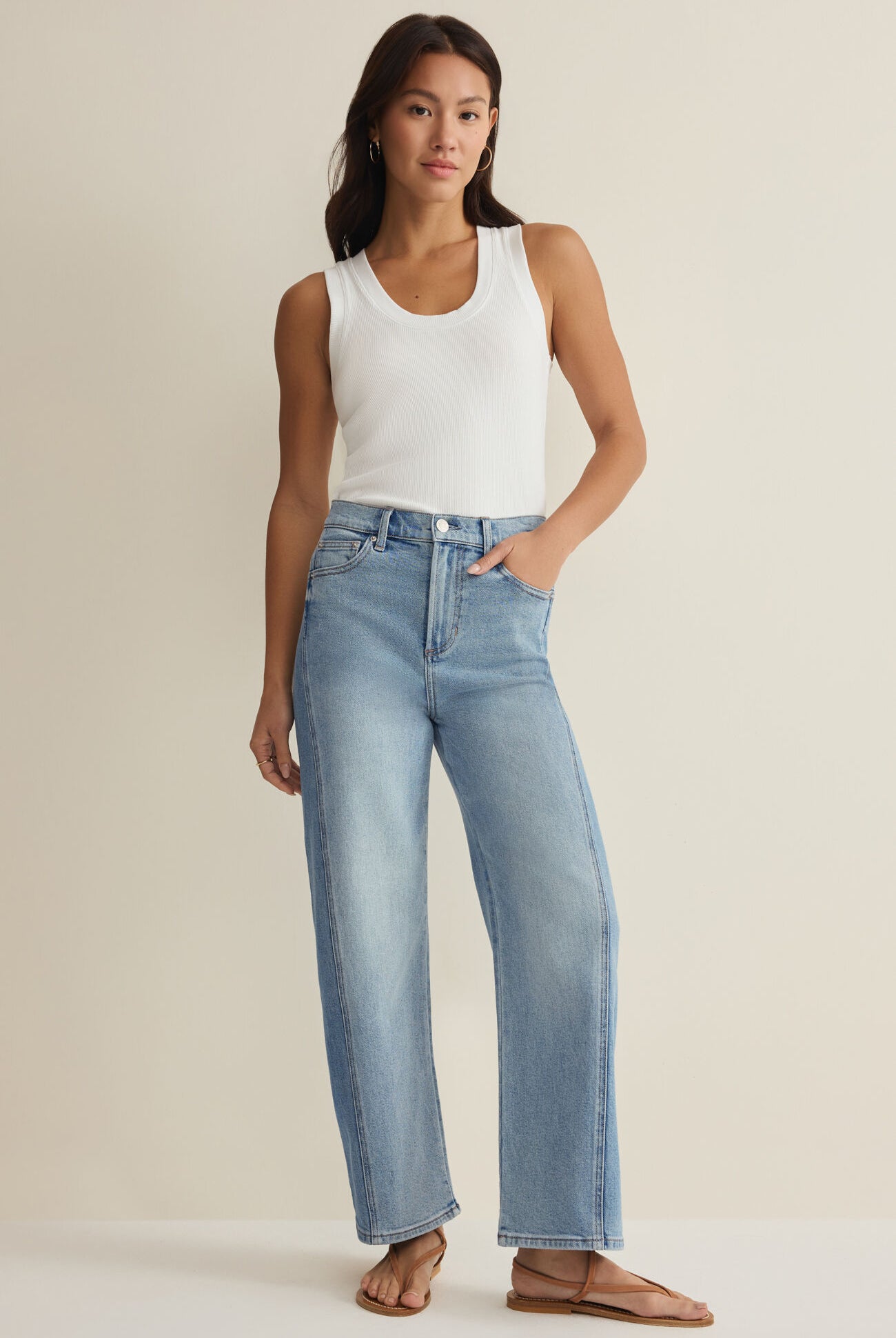 Luna High Rise Crop Bowed-Denim-Vixen Collection, Day Spa and Women's Boutique Located in Seattle, Washington