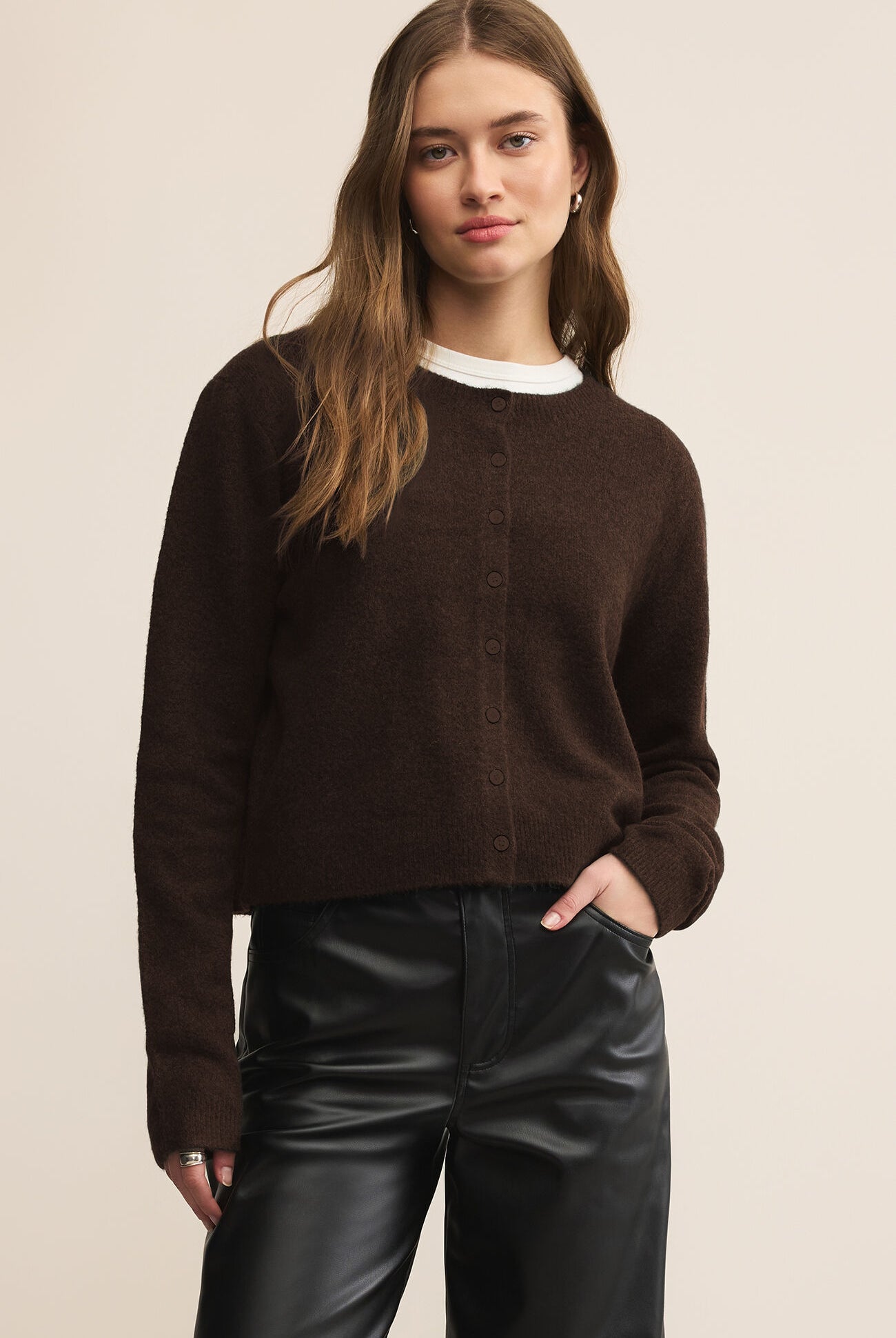 Medina Cozy Cardigan-Sweaters-Vixen Collection, Day Spa and Women's Boutique Located in Seattle, Washington