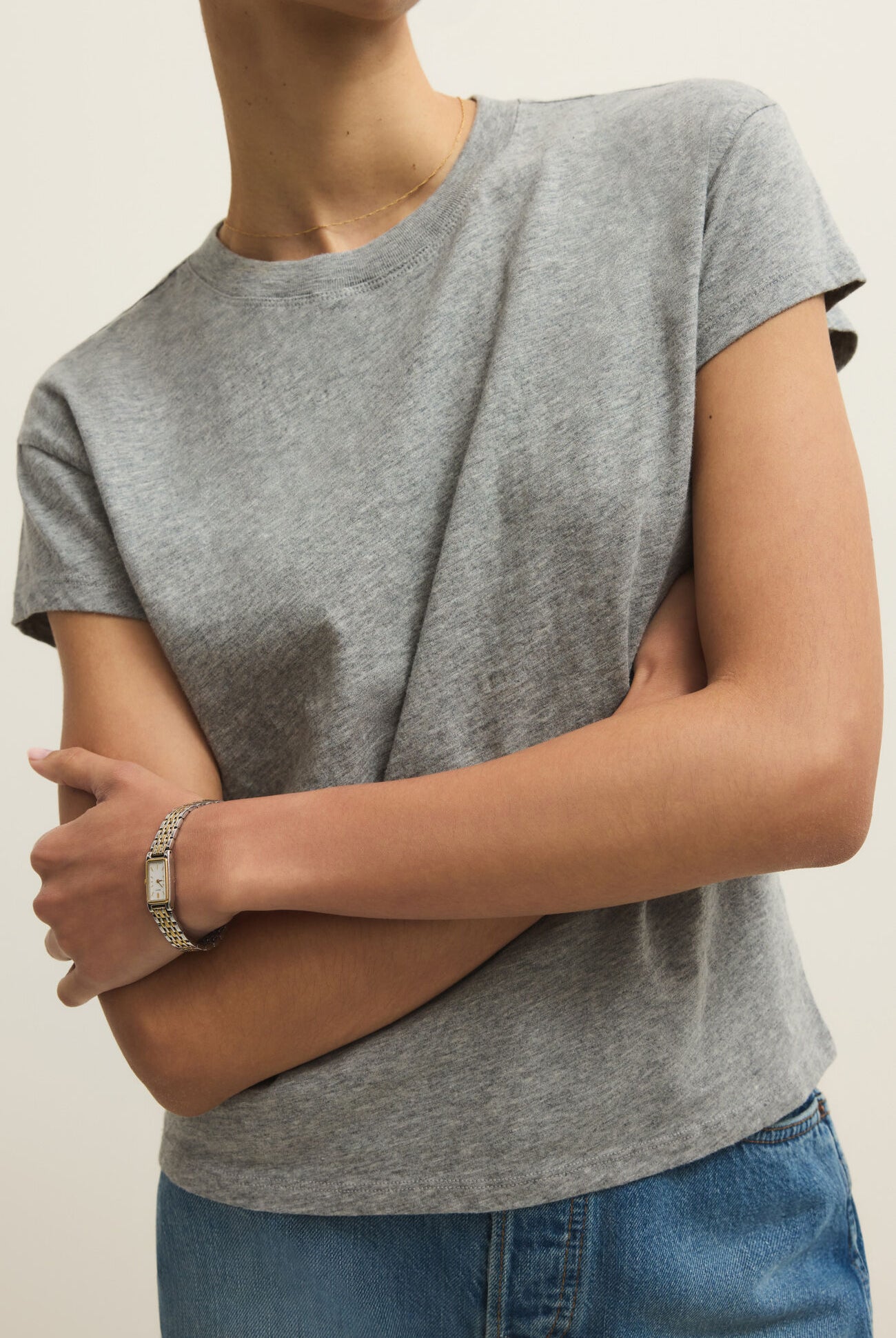 Modern Slub Tee-Short Sleeves-Vixen Collection, Day Spa and Women's Boutique Located in Seattle, Washington