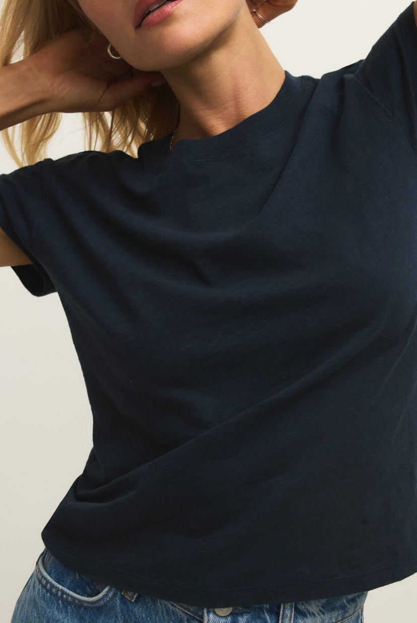 Modern Slub Tee-Short Sleeves-Vixen Collection, Day Spa and Women's Boutique Located in Seattle, Washington