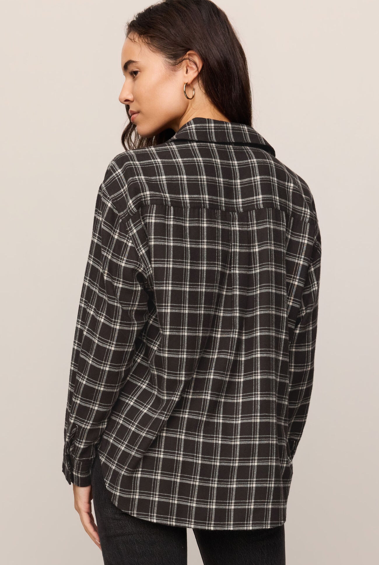 River Plaid Button Up-Long Sleeves-Vixen Collection, Day Spa and Women's Boutique Located in Seattle, Washington