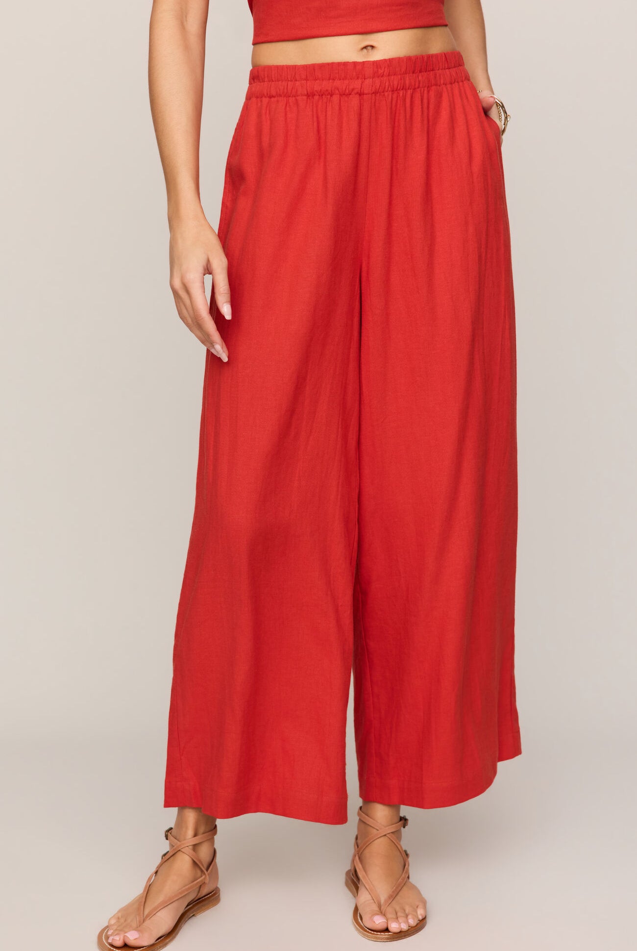 Scout Linen Pant-Pants-Vixen Collection, Day Spa and Women's Boutique Located in Seattle, Washington