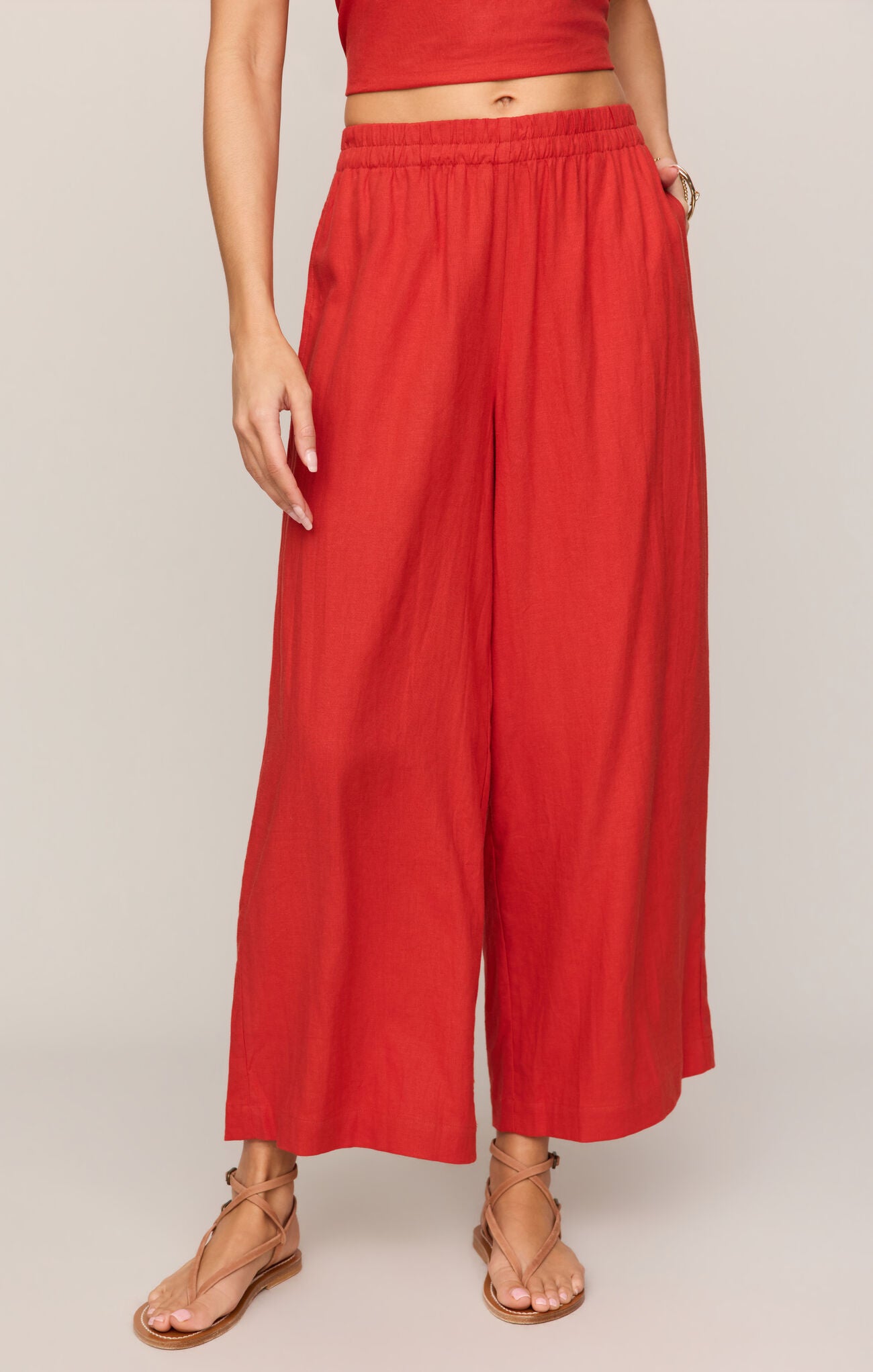 Scout Linen Pant-Pants-Vixen Collection, Day Spa and Women's Boutique Located in Seattle, Washington